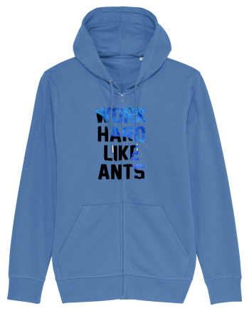 Work hard like ants Bright Blue