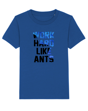 Work hard like ants Majorelle Blue