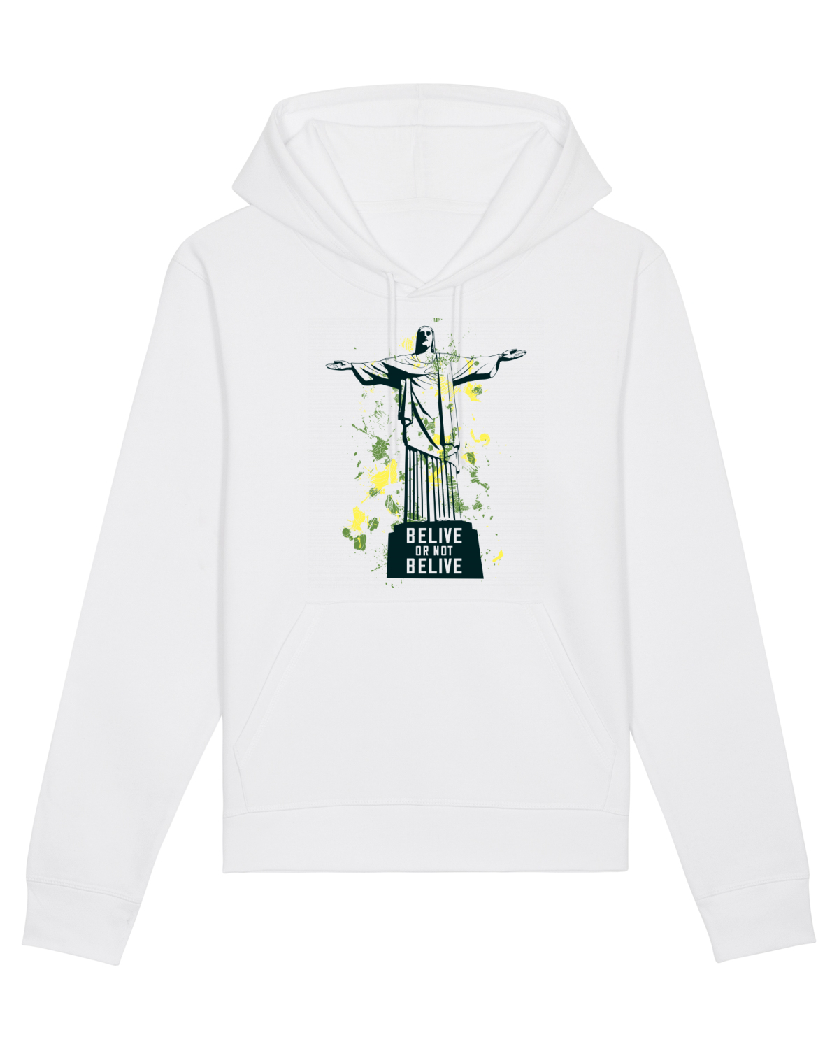 Hanorac Unisex Drummer White