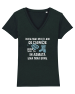 In armata era mai bine Tricou mânecă scurtă guler V Damă Evoker