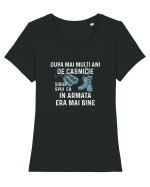 In armata era mai bine Tricou mânecă scurtă guler larg fitted Damă Expresser