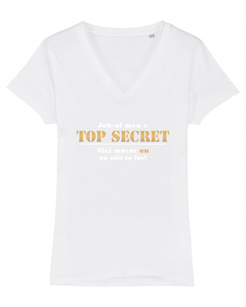 Top Secret Job White