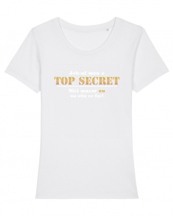 Top Secret Job White