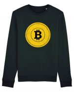 Bitcoin Bluză mânecă lungă Unisex Rise