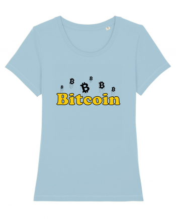 Bitcoin Sky Blue