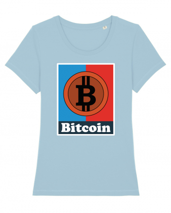 Bitcoin Sky Blue