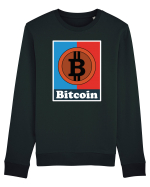 Bitcoin Bluză mânecă lungă Unisex Rise