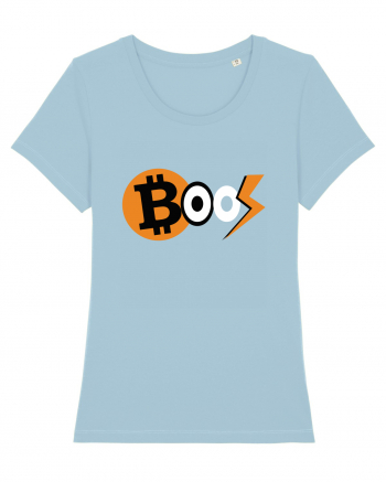 Bitcoin Boos Sky Blue