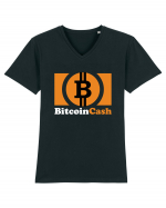 Bitcoin Cash Tricou mânecă scurtă guler V Bărbat Presenter