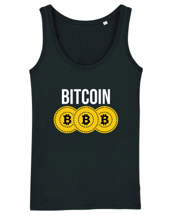 Bitcoin Coins Black