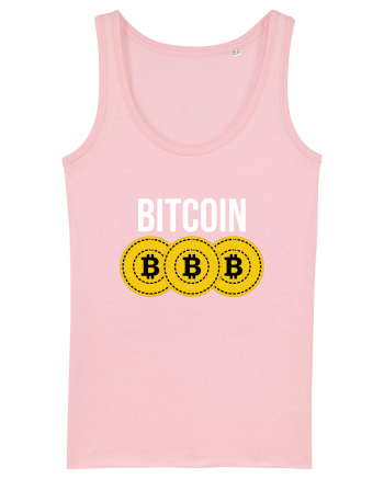 Bitcoin Coins Cotton Pink