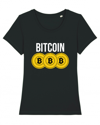 Bitcoin Coins Black