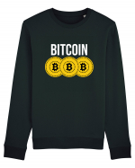 Bitcoin Coins Bluză mânecă lungă Unisex Rise