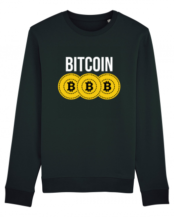 Bitcoin Coins Black