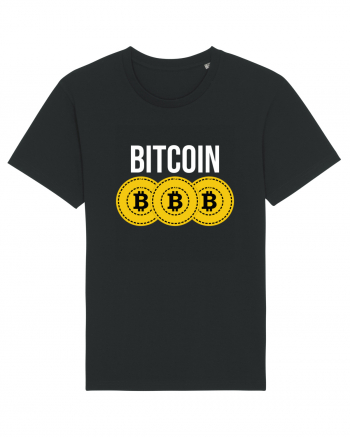 Bitcoin Coins Black