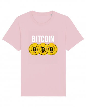 Bitcoin Coins Cotton Pink