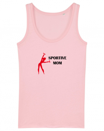 Sportive Mom (red) Cotton Pink