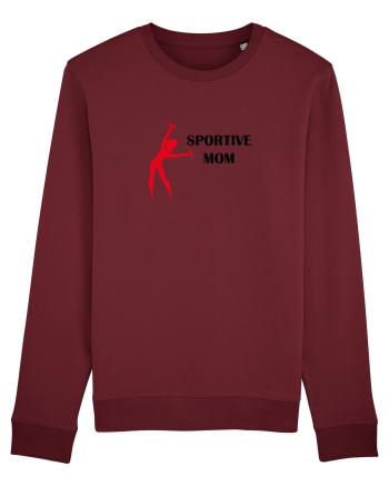Sportive Mom (red) Burgundy