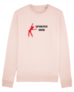 Sportive Mom (red) Bluză mânecă lungă Unisex Rise