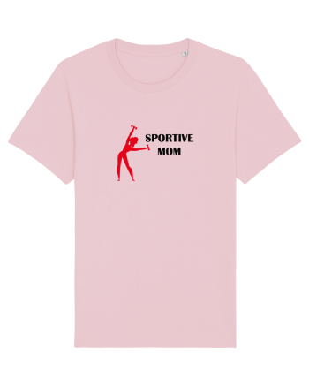 Sportive Mom (red) Cotton Pink