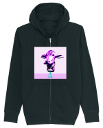 Alien Cow Hanorac cu fermoar Unisex Connector