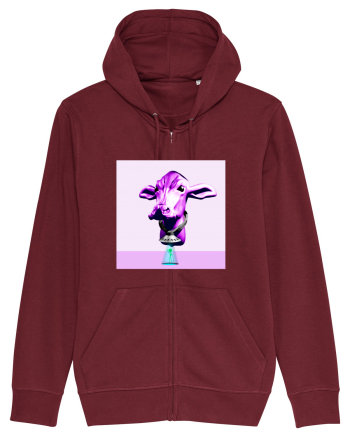 Alien Cow Burgundy