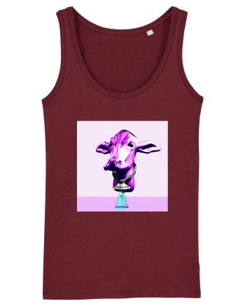 Alien Cow Burgundy