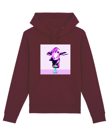 Alien Cow Burgundy