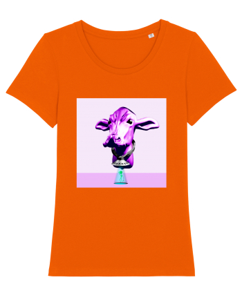 Alien Cow Bright Orange