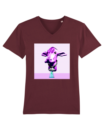 Alien Cow Burgundy