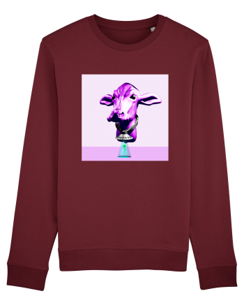 Alien Cow Burgundy