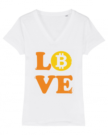 Bitcoin Love White