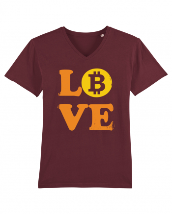 Bitcoin Love Burgundy