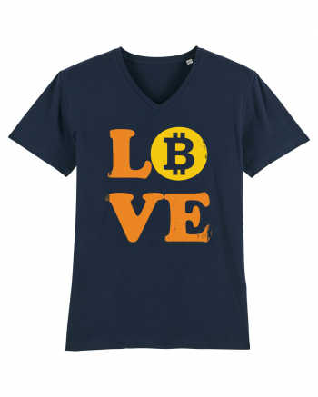 Bitcoin Love French Navy