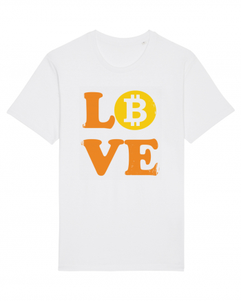 Bitcoin Love White