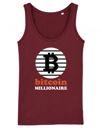 Bitcoin Millionaire Burgundy