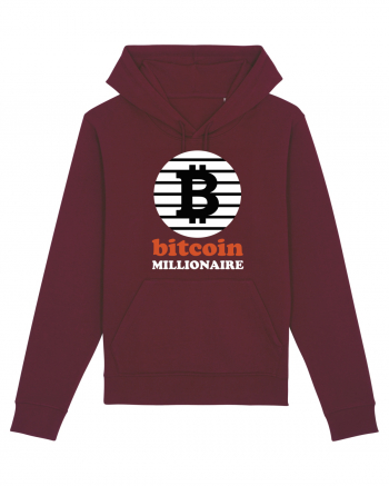 Bitcoin Millionaire Burgundy