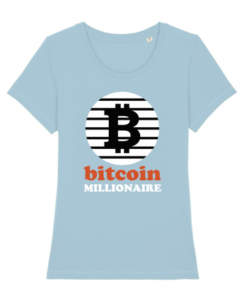 Bitcoin Millionaire Sky Blue