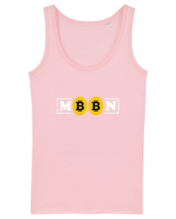 Bitcoin Moon Cotton Pink