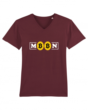 Bitcoin Moon Burgundy