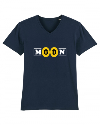 Bitcoin Moon French Navy