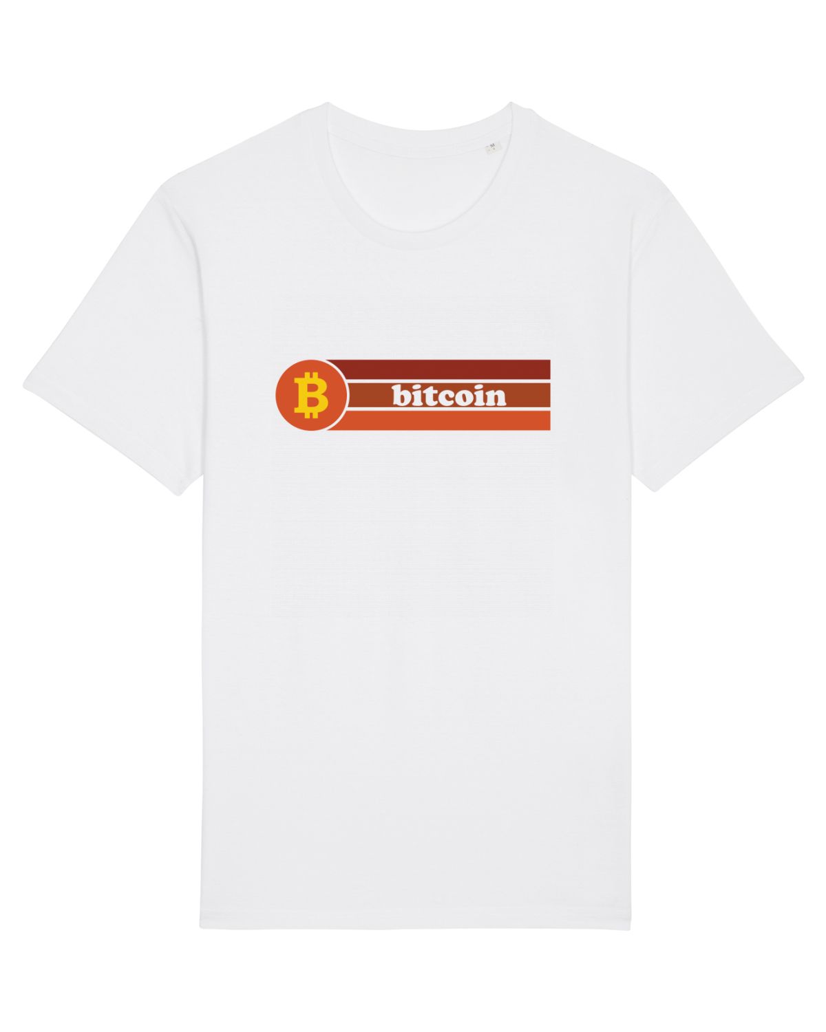 Tricou mânecă scurtă Unisex Rocker White