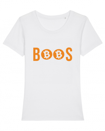 Boos Bitcoin White