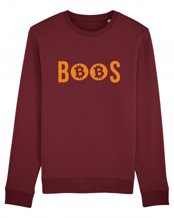 Boos Bitcoin Burgundy