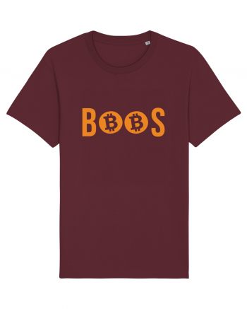 Boos Bitcoin Burgundy