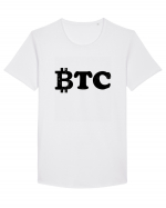 BTC Tricou mânecă scurtă guler larg Bărbat Skater