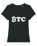 BTC Tricou mânecă scurtă guler larg fitted Damă Expresser