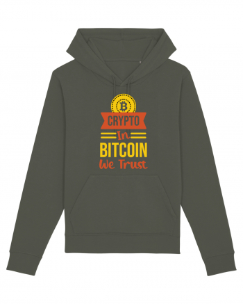 Crypto In Bitcoin We Trust Khaki