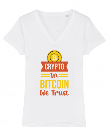 Crypto In Bitcoin We Trust White