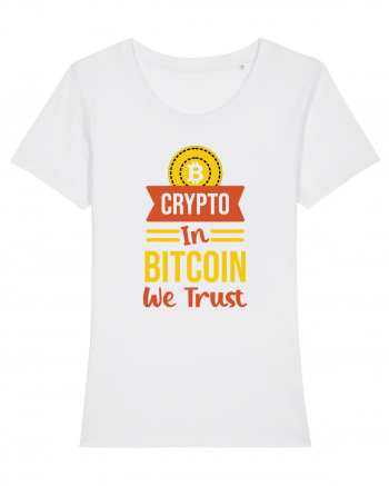 Crypto In Bitcoin We Trust White